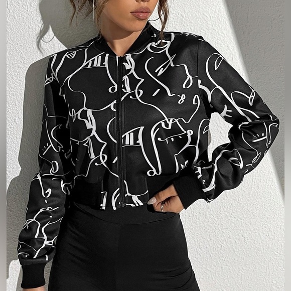 Designer Graphics Zip Up. - Picture 8 of 13